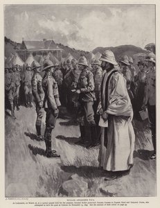Buller décernant des VC (lithographie) - Joseph (after) Finnemore