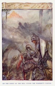 Illustration pour Sir Knight of the Splendid Way - Joseph (after) Finnemore