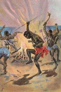 Robinson Crusoé : Je vois les sauvages danser - Joseph (after) Finnemore