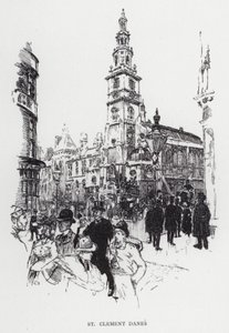 St Clement Danes - Joseph (after) Pennell