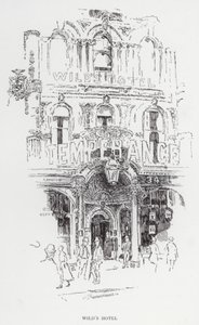 Hôtel Wild, Tempérance