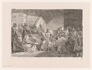 Socrate dicte son testament