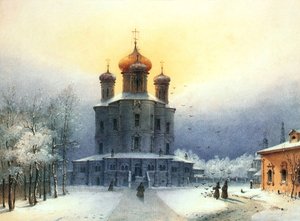 Monastère Donskoï, années 1850