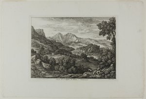 Château de Saint Stephan de Mezzo et Canturano - Joseph Anton Koch