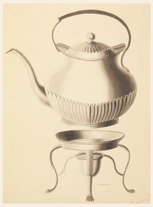 Conception pour une bouilloire avec support - Joseph Anton Seethaler Ii