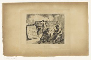 Libraires pendant le déjeuner - Joseph Apoux
