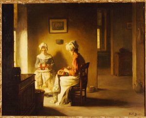 Couturières dans un intérieur