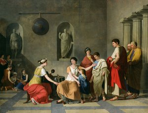 La Mère des Gracques, vers 1780
