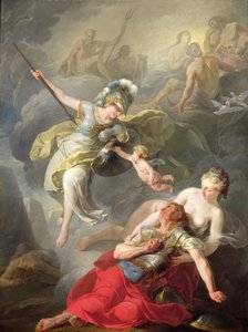 Bataille entre Minerve et Mars, 1771