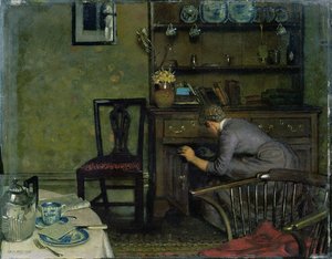 La table du petit-déjeuner du célibataire