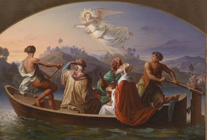 Les Rois Mages en route vers Bethléem - Joseph Binder