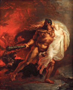 Hercule arrachant Alceste des Enfers, vers 1806 - Joseph Boniface Franque