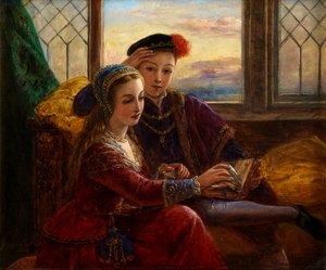 Édouard VI et Lady Jane Grey