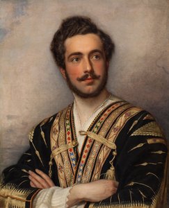 Portrait du Prince Grigory Grigorievich Gagarin 1810-1893, 1837-1839