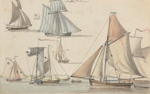 Duc de Richmond : sloops, goélettes, canots