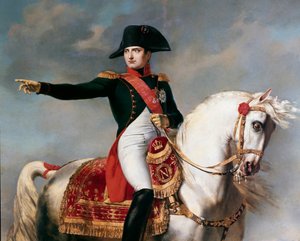 Napoléon sur le champ de bataille de Wagram (détail)