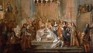 Baptême du Dauphin Louis, fils de Louis XIV, célébré à Saint-Germain-en-Laye, 24 mars - Joseph Christophe