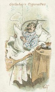 Les adeptes du tabac No 26 (lithographie en couleur) - Joseph Clayton (1856 1937) Clarke