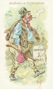 Les dévots du tabac No 3 - Joseph Clayton (1856 1937) Clarke