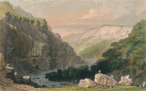 Vallée de Linmouth, North Devon, vers 1830