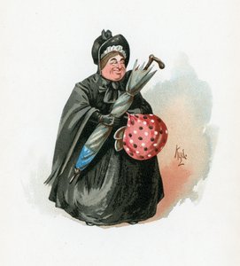 Mrs Gamp, illustration de 