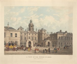 Vue des Horse Guards depuis Whitehall