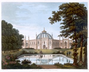 Pavillon de Brighton, Sussex, vers 1816