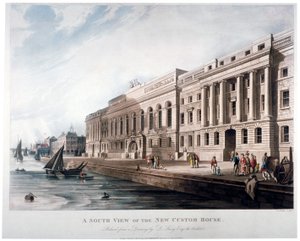 Custom House, City of London, 1817
