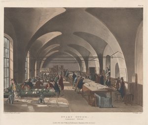 Bureau des timbres, Somerset House - Joseph Constantine Stadler