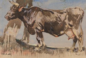 La vieille vache - Joseph Crawhall