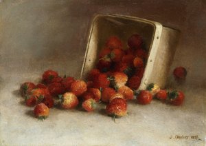 Boîte de fraises, 1897 - Joseph Decker