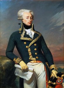 Portrait de Gilbert Motier le Marquis De La Fayette 1757-1834, en tant que lieutenant général, 1791