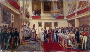 Le mariage du roi Léopold Ier avec la princesse d