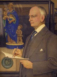 Portrait de Sir Whitworth Wallis - Joseph Edward Southall