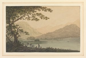 Patterdale depuis Martindale fell - Joseph Farington