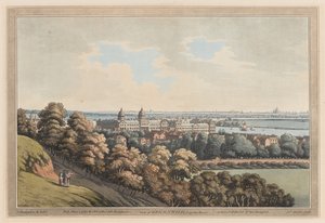 Vue de Greenwich et de la rivière