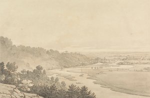 Vue de Taplow et Maidenhead depuis Cliveden