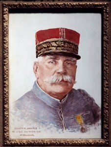 Portrait du Général Joffre (1852-1931), maréchal de France Peinture de Joseph Félix Bouchor (1853-1937). 1915. Paris, Musée Carnavalet