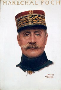 Portrait du maréchal Ferdinand Foch