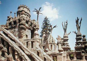 Le Palais Idéal, construit entre 1879 et 1912