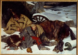 Épisode de la retraite russe. Guerre napoléonienne (1812) - Joseph Fernand Boissard de Boisdenier