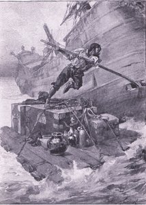 Avec cette cargaison, je suis parti en mer (lithographie)