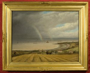 Vue de Portishead vers le Pays de Galles - Joseph Francis Walker