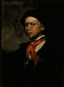 Le garçon sifflant, vers 1873