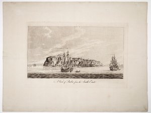 Vue de Québec depuis le sud-est, c.1781
