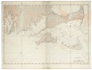 Côte de la Nouvelle-Angleterre de Narragansett à Cape Cod - Joseph Frederick Wallet DesBarres