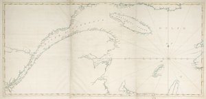 Carte du golfe et de la rivière Saint-Laurent, vers 1778 - Joseph Frederick Wallet DesBarres