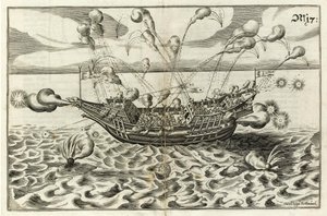 Illustration de Architectura navalis par J. Furttenbach
