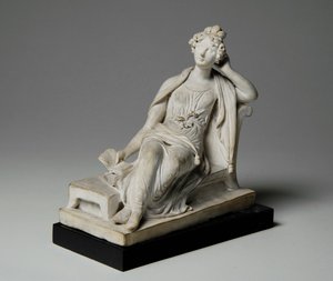 Maquette pour Elizabeth Goodman Banks assise