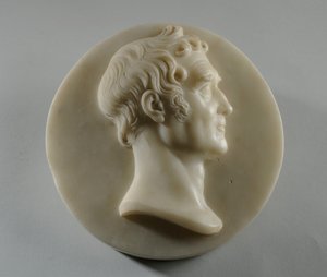 Portrait Médaillon de Benjamin Gott